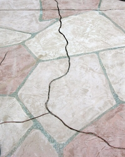 Disadvantages of Cracked Flagstone